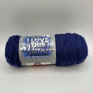 I love This Yarn Navy100% Acrylic 7 oz 355 yards